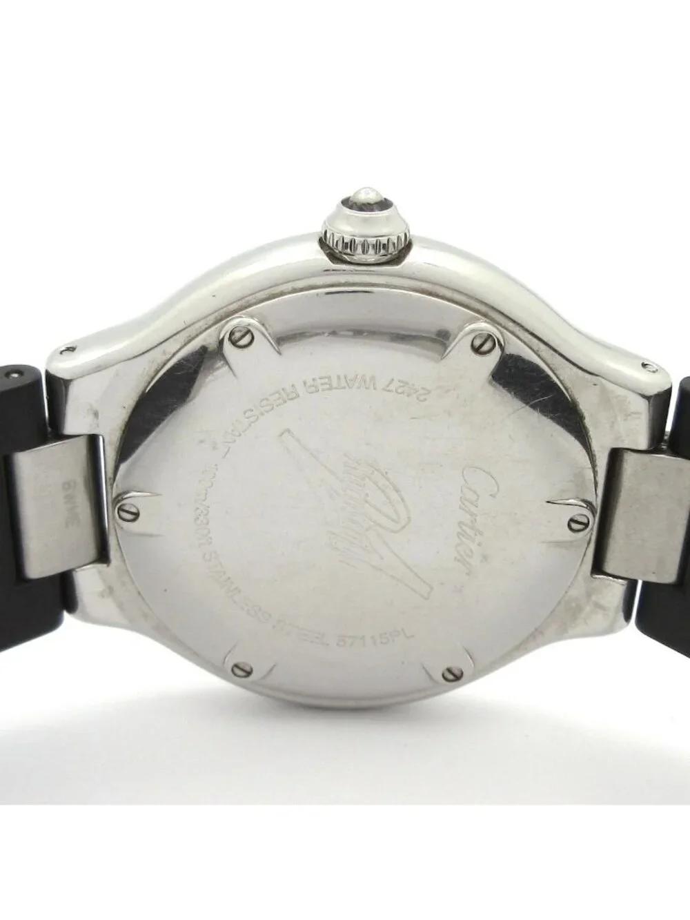 Cartier Watch Must 21 Vingt-et-un Autoscaph Black